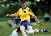 4 June 2000; Gerry Lohan of Roscommon scores a goal during the Bank of Ireland Connacht Senior Football Championship Quarter-Final match between London and Roscommon at Emerald GAA Grounds in Ruislip, England. Photo by Aoife Rice/Sportsfile