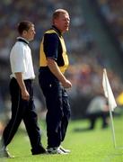 18 June 2000; Wexford manager Joachim Kelly during the Guinness Leinster Senior Hurling Championship Semi-Final match between Offaly and Wexford at Croke Park in Dublin. Photo by Ray McManus/Sportsfile
