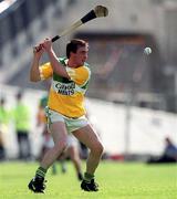18 June 2000; Johnny Pilkington of Offaly during the Guinness Leinster Senior Hurling Championship Semi-Final match between Offaly and Wexford at Croke Park in Dublin. Photo by Ray McManus/Sportsfile