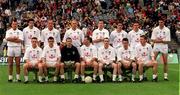 25 June 2000; The Kildare team prior to the Bank of Ireland Leinster Senior Football Championship Semi-Final match between Kildare and Offaly at Croke Park in Dublin. Photo by Ray McManus/Sportsfile