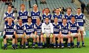 25 June 2000; The Laois team prior to the Leinster Minor Football Championship Semi-Final match between Westmeath and Laois at Croke Park in Dublin. Photo by Ray McManus/Sportsfile
