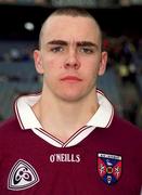 25 June 2000; PJ Ward of Westmeath prior to the Leinster Minor Football Championship Semi-Final match between Westmeath and Laois at Croke Park in Dublin. Photo by Aoife Rice/Sportsfile
