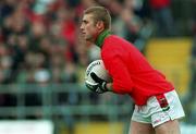 11 June 2000; Peter Burke of Mayo during the Bank of Ireland Connacht Senior Football Championship Quarter-Final match between Sligo and Mayo at Markievicz Park in Sligo. Photo by Damien Eagers/Sportsfile