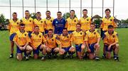 4 June 2000; The Roscommon team prior to the Bank of Ireland Connacht Senior Football Championship Quarter-Final match between London and Roscommon at Emerald GAA Grounds in Ruislip, England. Photo by Aoife Rice/Sportsfile