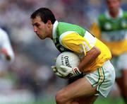 25 June 2000; Roy Malone of Offaly during the Bank of Ireland Leinster Senior Football Championship Semi-Final match between Kildare and Offaly at Croke Park in Dublin. Photo by Ray McManus/Sportsfile