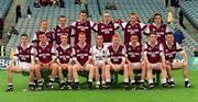 25 June 2000; The Westmeath team prior to the Leinster Minor Football Championship Semi-Final match between Westmeath and Laois at Croke Park in Dublin. Photo by Ray McManus/Sportsfile