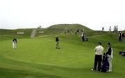 30 June 2000; A general view of the third green during the second day of the Murphy's Irish Open Golf Championship at Ballybunion Golf Club in Kerry. Photo by Brendan Moran/Sportsfile
