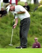 30 June 2000; Philip Walton of Ireland putts on the 8th green during the second day of the Murphy's Irish Open Golf Championship at Ballybunion Golf Club in Kerry. Photo by Brendan Moran/Sportsfile