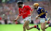 2 July 2000; Ben O'Connor of Cork during the Guinness Munster Senior Hurling Championship Final between Cork and Tipperary at Semple Stadium in Thurles, Tipperary. Photo by Brendan Moran/Sportsfile