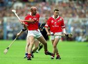 2 July 2000; Brian Corcoran of Cork during the Guinness Munster Senior Hurling Championship Final between Cork and Tipperary at Semple Stadium in Thurles, Tipperary. Photo by Brendan Moran/Sportsfile