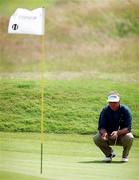 30 June 2000; Darren Clarke of Northern Ireland waits his turn to putt on the 11th green during the second day of the Murphy's Irish Open Golf Championship at Ballybunion Golf Club in Kerry. Photo by Brendan Moran/Sportsfile