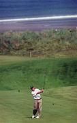 30 June 2000; Richard Coughlan of Ireland plays his approach shot to the 11th green during the second day of the Murphy's Irish Open Golf Championship at Ballybunion Golf Club in Kerry. Photo by Brendan Moran/Sportsfile