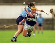 28 May 2000; Cyril Cuddy of Laois during the Guinness Leinster Senior Hurling Championship Round Robin match between Dublin and Laois at Nowlan Park in Kilkenny. Photo by Ray McManus/Sportsfile