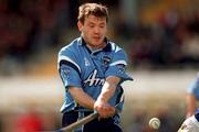 28 May 2000; Sean Duignan of Dublin during the Guinness Leinster Senior Hurling Championship Round Robin match between Dublin and Laois at Nowlan Park in Kilkenny. Photo by Ray McManus/Sportsfile