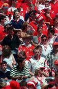 18 June 2000; Cork fans during the Bank of Ireland Munster Senior Football Championship Semi-Final match between Kerry and Cork at Fitzgerald Stadium in Killarney, Kerry. Photo by Damien Eagers/Sportsfile