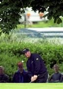 6 July 2000; Darren Clarke of Northern Ireland chips onto the ninth green during day one of the Smurfit European Open Golf Championship at The K Club in Straffan, Kildare. Photo by Matt Browne/Sportsfile