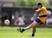 25 June 2000; Martin Daly of Clare during the Bank of Ireland Munster Senior Football Championship Semi-Final match between Clare and Tipperary at the Gaelic Grounds in Limerick. Photo by Brendan Moran/Sportsfile