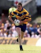 25 June 2000; David Russell of Clare during the Bank of Ireland Munster Senior Football Championship Semi-Final match between Clare and Tipperary at the Gaelic Grounds in Limerick. Photo by Brendan Moran/Sportsfile