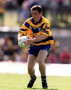 25 June 2000; Denis O'Driscoll of Clare during the Bank of Ireland Munster Senior Football Championship Semi-Final match between Clare and Tipperary at the Gaelic Grounds in Limerick. Photo by Brendan Moran/Sportsfile