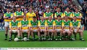 25 June 2000; Offaly Football Team, Offaly v Kildare, Leinster Senior Football Championship, Croke Park, Dublin. Picture credit; Ray McManus/SPORTSFILE