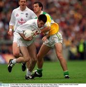 25 June 2000; Ken Doyle, Kildare, in action against Roy Malone, Offaly. Offaly v Kildare, Leinster Senior Football Championship, Croke Park, Dublin. Picture credit; Ray McManus/SPORTSFILE