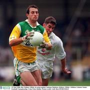 25 June 2000; Roy Malone, Offaly, in action against Anthony Rainbow, Kildare. Offaly v Kildare, Leinster Senior Football Championship, Croke Park, Dublin. Picture credit; Aoife Rice/SPORTSFILE