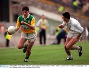 25 June 2000; Vinny Claffey, Offaly, in action against Ken Doyle, Kildare. Offaly v Kildare, Leinster Senior Football Championship, Croke Park, Dublin. Picture credit; Aoife Rice/SPORTSFILE