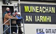 20 April 2008; GAA fans keep an eye on the match. Allianz National Football League, Division 2, Round 7, Monaghan v Westmeath, St Tighearnach's Park, Clones, Co. Monaghan. Picture credit: Brian Lawless / SPORTSFILE *** Local Caption ***