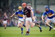 20 April 2008; Joe Canning, Galway, in action against Shane McGrath, 9, Conor O'Mahony and Seamus Butler, Tipperary. Allianz National Hurling League, Division 1 Final, Tipperary v Galway, Gaelic Grounds, Limerick. Picture credit: Pat Murphy / SPORTSFILE *** Local Caption ***