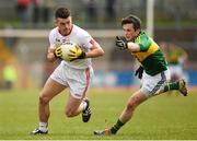 5 April 2015; Darren McCurry, Tyrone, in action against Paul Murphy, Kerry. Allianz Football League, Division 1, Round 7, Tyrone v Kerry. Healy Park, Omagh, Co. Tyrone. Picture credit: Stephen McCarthy / SPORTSFILE