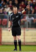 5 April 2015; Referee Joe McQuillan. Allianz Football League, Division 1, Round 7, Tyrone v Kerry. Healy Park, Omagh, Co. Tyrone. Picture credit: Stephen McCarthy / SPORTSFILE
