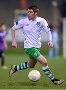 6 April 2015; Conor Foley, Cabinteely. EA Sports Cup Second Round, Cabinteely v Shamrock Rovers. Stradbrook Road, Blackrock, Co. Dublin. Picture credit: Stephen McCarthy / SPORTSFILE