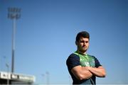 7 April 2015; Connacht's Tiernan O'Halloran poses for a portrait ahead of a press conference at The Sportsground, Galway. Picture credit: Stephen McCarthy / SPORTSFILE