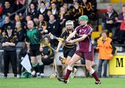 26 April 2008; Anne Marie Hayes, Galway, in action against Michelle Quilty, Kilkenny. Camogie National League Divison 1 Final, Galway v Kilkenny, Nowlan Park, Co. Kilkenny. Picture credit: Stephen McCarthy / SPORTSFILE  *** Local Caption ***