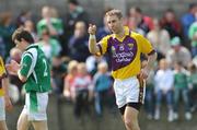27 April 2008; Wexford's Matty Forde celebrates after scoring his side's first goal. Allianz National Football League, Division 3 Final, Wexford v Fermanagh, Parnell Park, Dublin. Picture credit: Brian Lawless / SPORTSFILE *** Local Caption ***