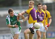 27 April 2008; Matty Forde, Wexford, in action against Ryan McCluskey, Fermanagh. Allianz National Football League, Division 3 Final, Wexford v Fermanagh, Parnell Park, Dublin. Picture credit: Brian Lawless / SPORTSFILE *** Local Caption ***