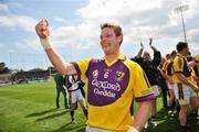 27 April 2008; Wexford's David Murphy celebrates after the match. Allianz National Football League, Division 3 Final, Wexford v Fermanagh, Parnell Park, Dublin. Picture credit: Brian Lawless / SPORTSFILE *** Local Caption ***