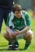 27 April 2008; Fermanagh's Peter Sherry after defeat to Kerry. Allianz National Football League, Division 3 Final, Wexford v Fermanagh, Parnell Park, Dublin. Picture credit: Brian Lawless / SPORTSFILE *** Local Caption ***