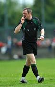27 April 2008; Referee Pat Fox. Allianz National Football League, Division 3 Final, Wexford v Fermanagh, Parnell Park, Dublin. Picture credit: Brian Lawless / SPORTSFILE *** Local Caption ***