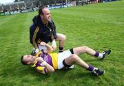 27 April 2008; Mattie Forde, Wexford, celebrates after the final whistle. Allianz National Football League, Division 3 Final, Wexford v Fermanagh, Parnell Park, Dublin. Picture credit: Oliver McVeigh / SPORTSFILE