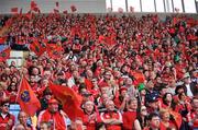 27 April 2008; A section of the thousands of Munster fans at the game. Heineken Cup Semi-Final, Saracens v Munster, Ricoh Arena, Coventry, England. Picture credit: Brendan Moran / SPORTSFILE *** Local Caption ***