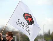 27 April 2008; A Saracens flag before the game. Heineken Cup Semi-Final, Saracens v Munster, Ricoh Arena, Coventry, England. Picture credit: Stephen McCarthy / SPORTSFILE *** Local Caption ***
