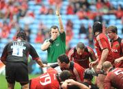 27 April 2008; Referee Nigel Owens, Wales. Heineken Cup Semi-Final, Saracens v Munster, Ricoh Arena, Coventry, England. Picture credit: Stephen McCarthy / SPORTSFILE *** Local Caption ***