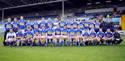 27 April 2008; The Tipperary squad. Allianz National Football League, Division 4 Final, Tipperary v Offaly, O'Moore Park, Portlaoise, Co. Laois. Picture credit: Matt Browne / SPORTSFILE *** Local Caption ***