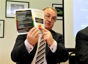 30 April 2008; GAA President Nickey Brennan at the press launch of the Player Welfare booklet by GAA’s Medical, Scientific & Welfare Committee. Croke Park, Dublin. Picture credit: Pat Murphy / SPORTSFILE