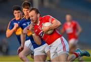 9 April 2015; Brian O'Driscoll, Cork, in action against Steven O'Brien, Tipperary. EirGrid Munster U21 Football Championship Final, Tipperary v Cork, Semple Stadium, Thurles, Co. Tipperary. Picture credit: Cody Glenn / SPORTSFILE