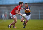 9 April 2015; Sean O'Leary, Cork, in action against Jason Lonergan, Tipperary. EirGrid Munster U21 Football Championship Final, Tipperary v Cork. Semple Stadium, Thurles, Co. Tipperary. Picture credit: Stephen McCarthy / SPORTSFILE