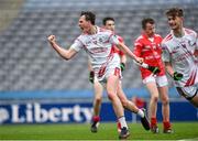 11 April 2015; Sean O Gairbhia, Pobscoil Corca Dhuibhne, celebrates after scoring a goal for his side. Masita Post Primary All-Ireland Senior Football Final, Roscommon CBS, Roscommon v Pobscoil Corca Dhuibhne, Kerry, Croke Park, Dublin. Picture credit: Pat Murphy / SPORTSFILE