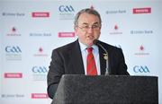 29 April 2008; At the launch of the GAA All-Ireland Senior Football Championship 2008, supported by Toyota, Vodafone and Ulster Bank is Nickey Brennan, President of the GAA. Croke Park, Dublin. Picture credit: Brendan Moran / SPORTSFILE