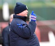 29 March 2008; Linfield manager David Jeffrey. JJB Sports Irish Cup semi-final, Cliftonville v Linfield, The Oval, Belfast. Picture credit: Oliver McVeigh / SPORTSFILE